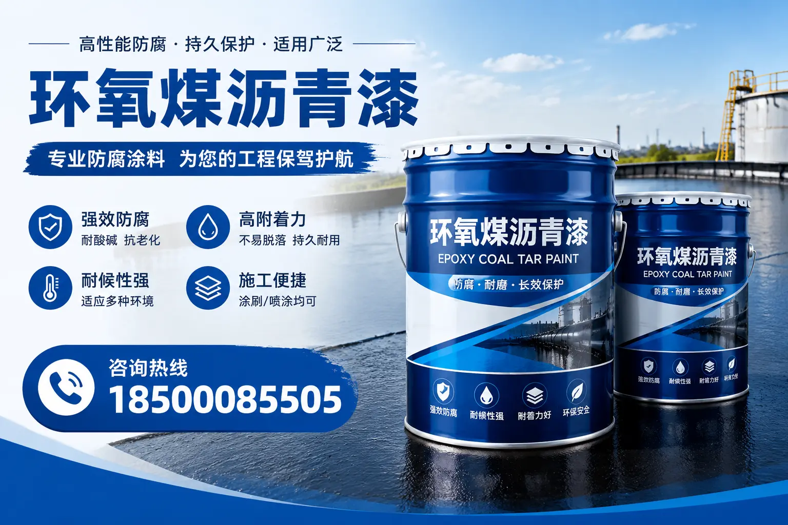 环氧煤沥青漆与其他漆类的比较，三沙用户的选择依据